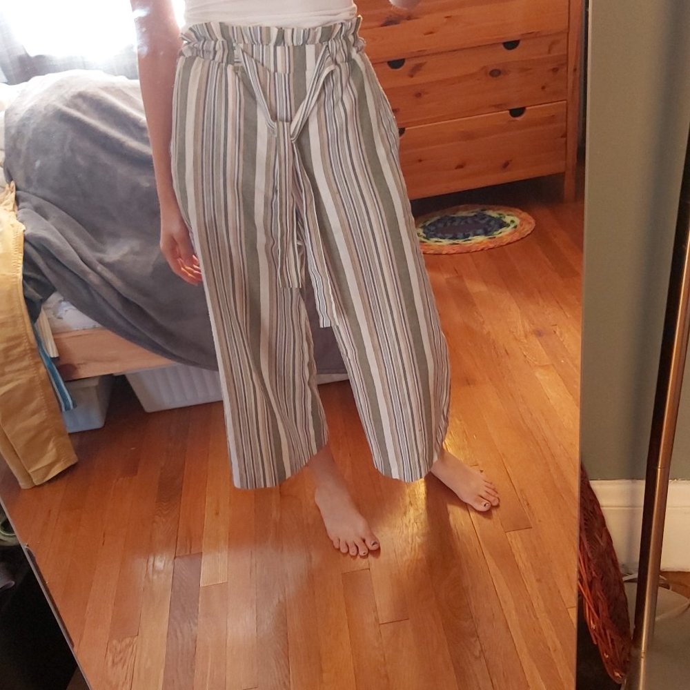 Wide Leg pastel pants